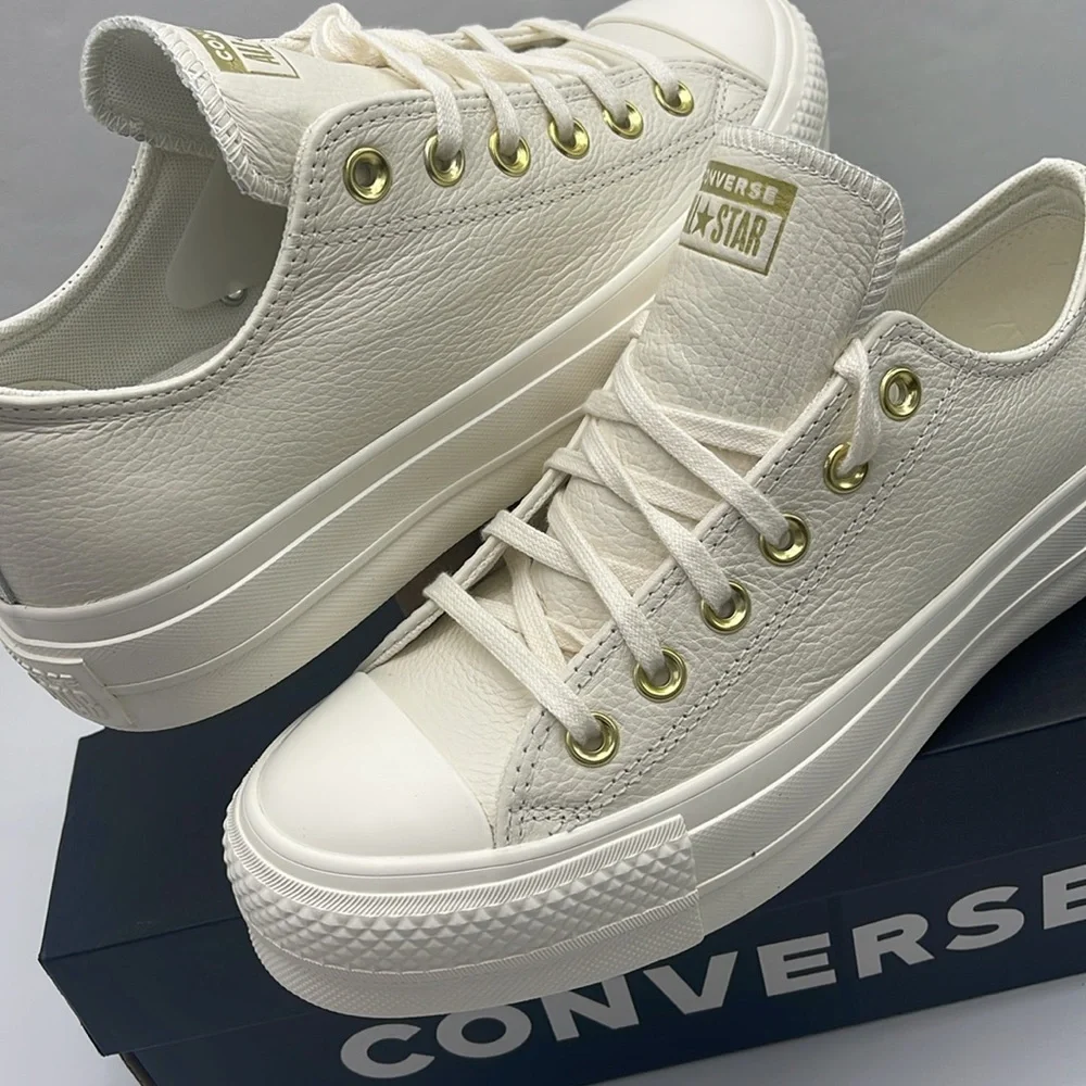 Converse WMNS Platform Sneakers A12765C
CTAS LIFT OX
EGRET/EGRET/GOLD - Picture 10 of 16